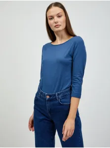 Modré dámske basic tričko ZOOT.lab Zion #602283