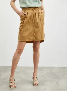 Hnedá sukňa s vreckami ZOOT Baseline Otelia