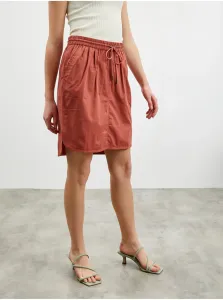 Tehlová sukňa s vreckami ZOOT Baseline Otelia