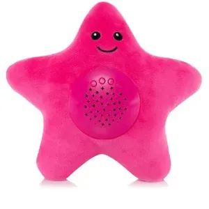 Zopa Plyšová hračka Hviezdička s projektorom, Pink