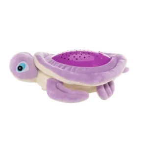 Zopa Plyšová hračka s projektorom Korytnačka, fialová