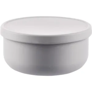 Zopa Silicone Bowl with Lid silikónová miska s viečkom Dove Grey 1 ks