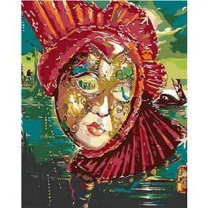 Maľovanie podľa čísel – Karnevalová maska