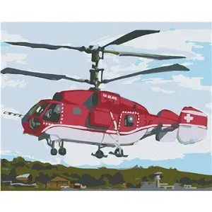 Maľovanie podľa čísel – Záchranársky vrtuľník
