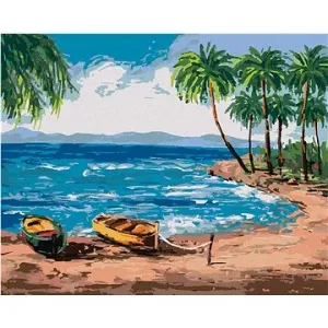 Maľovanie podľa čísel - Tropický raj