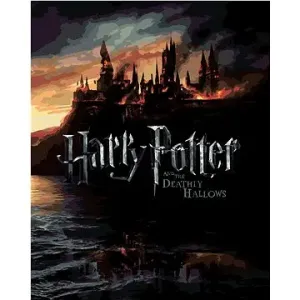 Plagát Harry Potter a relikvie smrti Rokfort, 40×50 cm, bez rámu a bez vypnutia plátna