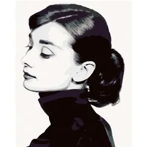 Maľovanie podľa čísel – Audrey Hepburn I