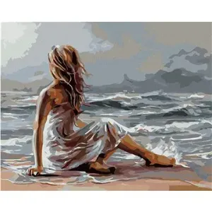 Maľovanie podľa čísel – Dievča a more
