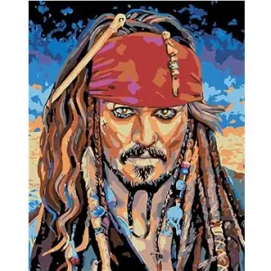 Maľovanie podľa čísel – Jack Sparrow I