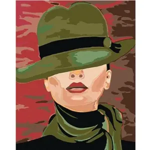 Maľovanie podľa čísel – Žena v zelenom klobúku