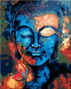 Zuty Maľovanie podľa čísiel Farebný Budha #329273