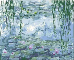 Zuty Maľovanie podľa čísiel Lekná (C.Monet)