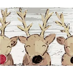 Sob Rudolf a priatelia (Haley Bush), 40 × 50 cm, bez rámu a bez napnutia plátna