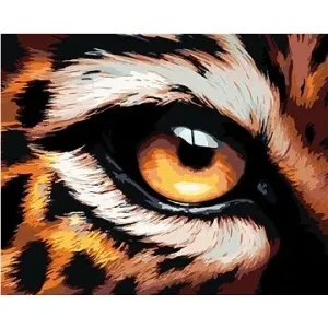 Maľovanie podľa čísel - Leopardie oko