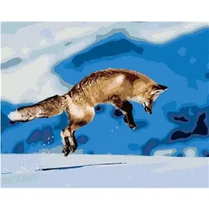 Maľovanie podľa čísel - Skákajúca líška