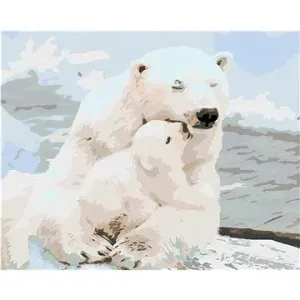 Maľovanie podľa čísel – Ľadové medvedíky