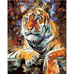 Maľovanie podľa čísel – Ležiaci tiger