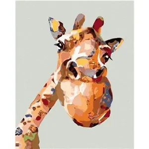 Maľovanie podľa čísel – Maľovaná žirafa