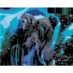 Maľovanie podľa čísel – Profil vlka