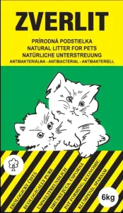 Zverlit zelený - prírodná podstielka pre mačky 6kg