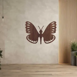 Drevený obraz na stenu - Motýľ #9030784