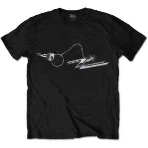 ZZ Top tričko Hot Rod Keychain Čierna M #303602